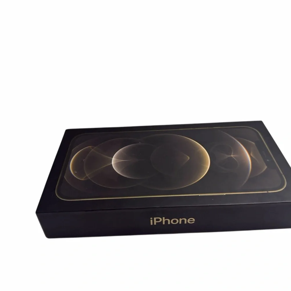 BOX ONLY - Apple iPhone 12 Pro Max 128GB - EMPTY - No Accessories - Black Box